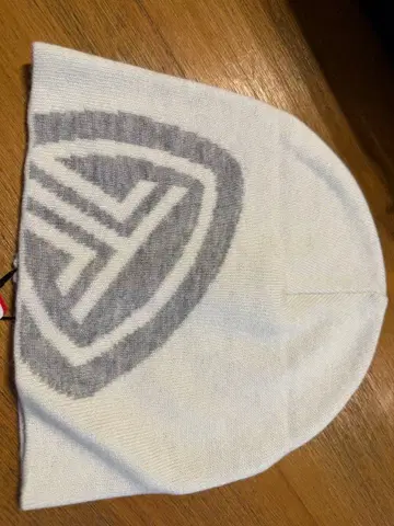 화이트 니트 모자 프리 사이즈