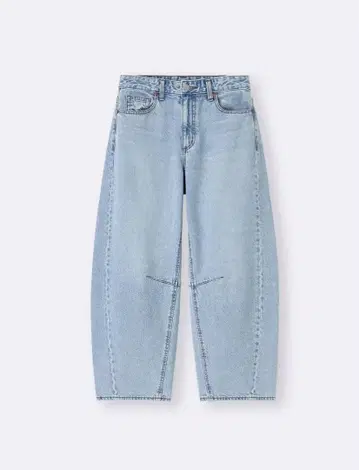 배럴 레그 청바지 2벌 세트