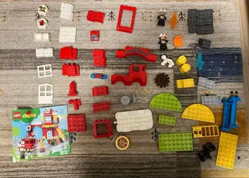 레고 LEGO 듀플로 10903 빛나는! 울리는! 소방차와 소방서