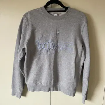 LACOSTE 라코스테 자수 빅 로고 맨투맨