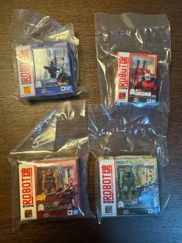 BANDAI ROBOT혼 미니어처 컬렉션 총 4종