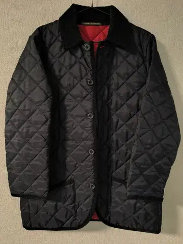 TRADITIONAL WEATHERWEAR 네이비 퀼팅 자켓