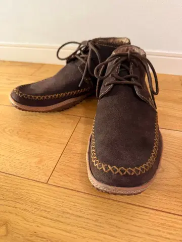 다크 브라운 스웨이드 모카신