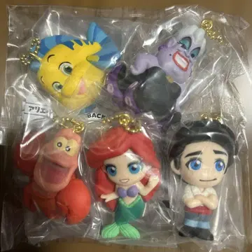 인어공주 플랫 마스코트 5종 컴플리트