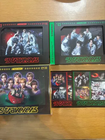 stravelers fc반 초회 T반 J반 Blu-ray 3종 세트