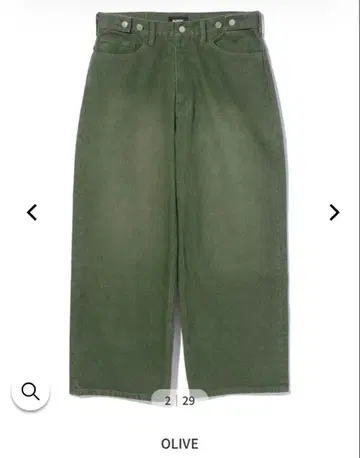 새상품 XLARGE WASHED BAGGY DENIM 엑스라지