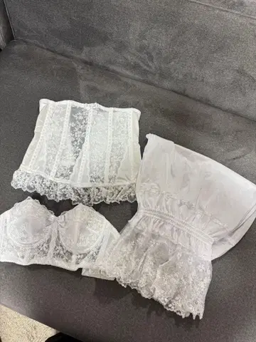 세모아 C70 64 L 사이즈 브라이덜 이너 3세트