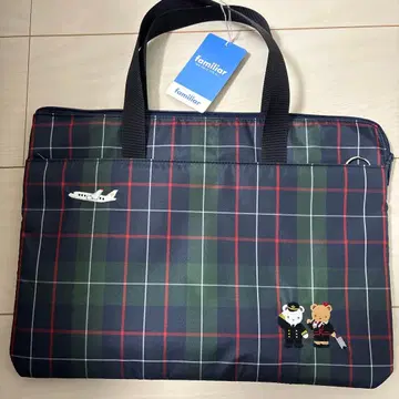 JAL 파밀리아 체크 무늬 컴퓨터 케이스