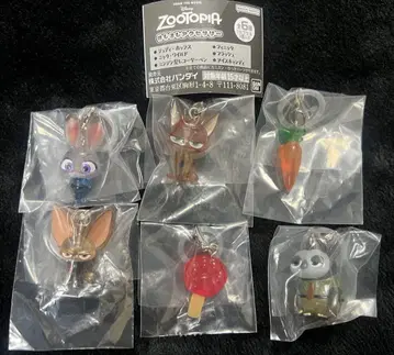 주토피아 메지루시 액세서리 전 6종 컴플리트 세트