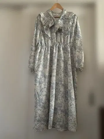 꽃무늬 프릴 원피스 4L 사이즈