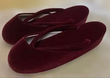 방한 조리 빨간색 [ 도쿄 특제 ] 23.5cm 후리소데