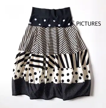 픽쳐스 벌룬 스커트