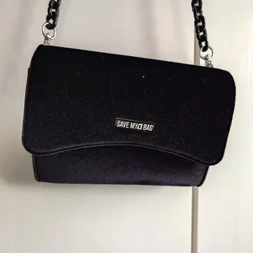 SAVE MY BAG 블랙 숄더백 미사용