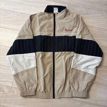 X-girl 스트라이프 디자인 자켓