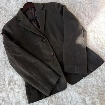 KIYOKO TAKASE 키요코 타카세 브라운 노카라 자켓