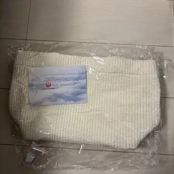 pionunai JAL 아이보리 토트백