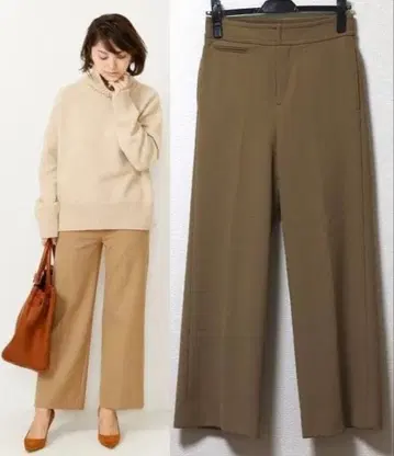 MUSE 두지엠 클라세 레이온W 크로스 팬츠 34 팬츠