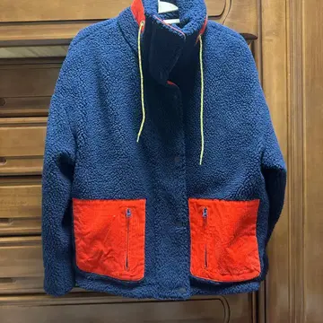 RODEO CROWNS 보아 자켓 네이비/오렌지 FREE 사이즈