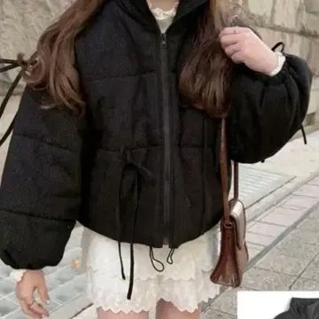 라메 트위드 리본 다운 자켓[gc317]