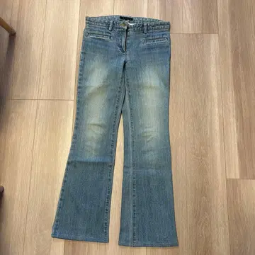 theory 플레어 데님 사이즈 0 라이트 블루