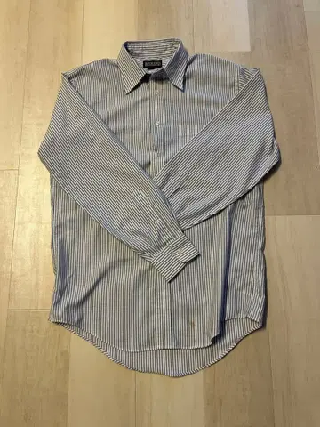 구제 의류 Lands' End 스트라이프 셔츠