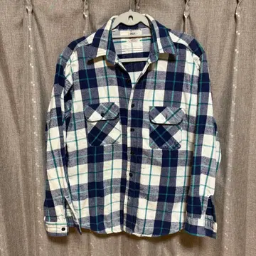 y123002 RED WOOD 긴팔 셔츠 두꺼운 원단 체크 무늬 L