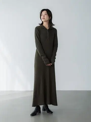 crewre 프론트 플라이니트 원피스