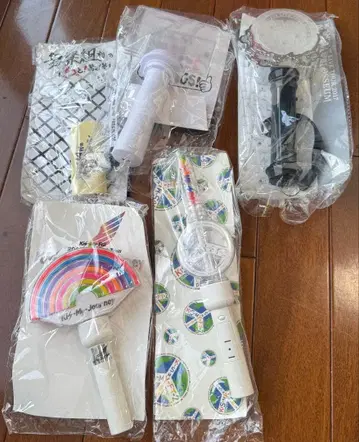 [ 낱개 판매 구매 가능 ] 중고품 응원봉 5개 세트