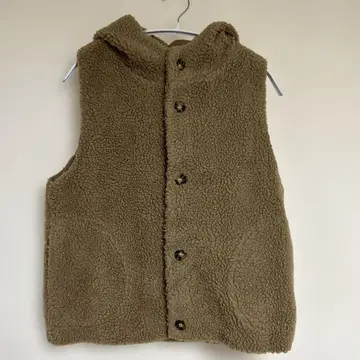 사만사 모스모스 후드 부착 보아 베스트