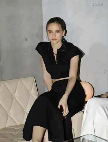 Melt the lady body jersey set Vl 스커트만