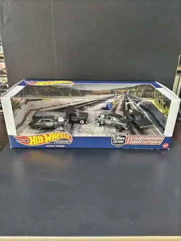 핫 휠 팀 트랜스포트 미니카 4대 세트