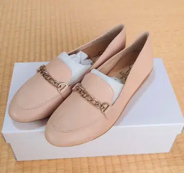 키다리 아저씨 체인 플랫슈즈