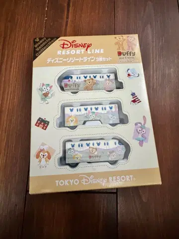 디즈니 리조트 라인 3량 세트 토미카