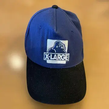 X-LARGE 야구 모자 네이비/블랙