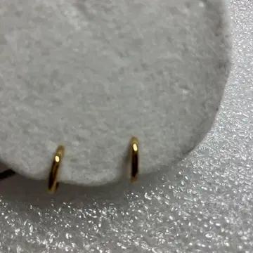 쥬에테 골드 후프 귀찌