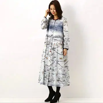 [택 포함 새상품] 최근 모델 프랑슈리페 후유야스미 원피스 완판템 M