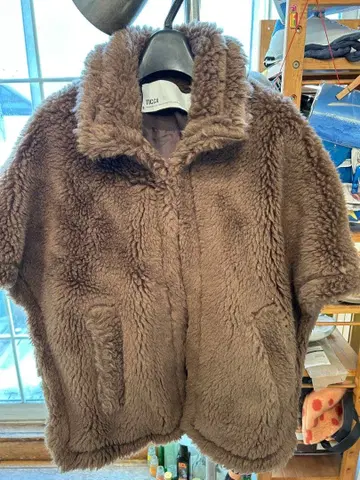 TICCA 브라운 플리스 자켓