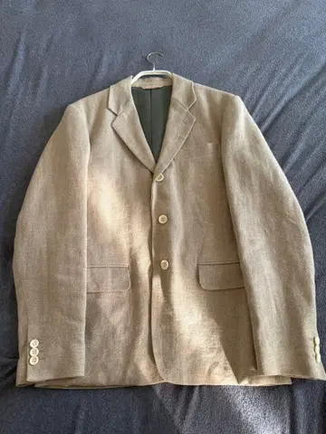 린넨 베이지 테일러드 자켓 립랩 riprap