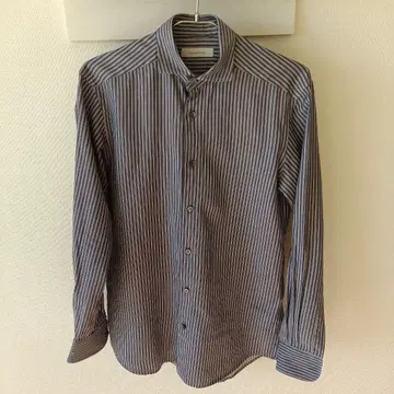 Emanuele Zegna 스트라이프 긴팔 셔츠