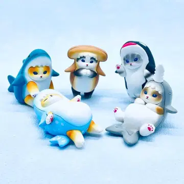 mofusand 상어냥 마스코트 피규어 컴플리트 세트