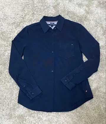 [ 새상품 ] Tommy Hilfiger 네이비 셔츠 긴팔