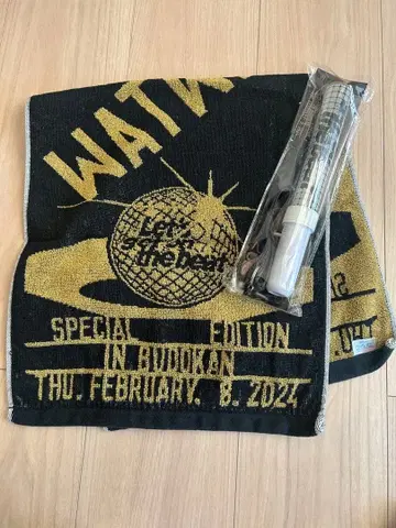 WATWING 무도관 페이스 타월 응원봉