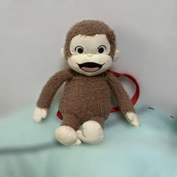 호기심 많은 죠지 봉제 인형 백팩
