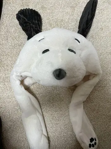 스누피 봉제 인형 햇 USJ