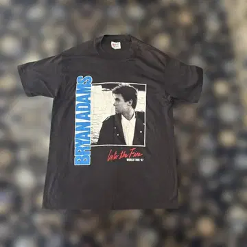 vintage 1987 Bryan Adams Into the Fire