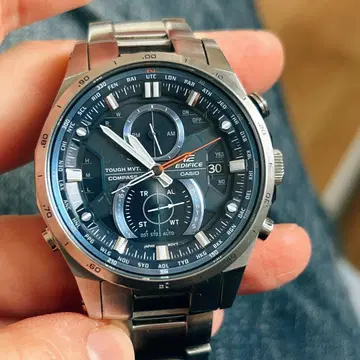 [ EQW-A1200 ] 전파 솔라 블루 가동품