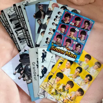 SnowMan 클리어 파일 세트