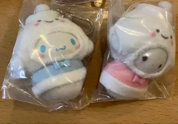 산리오 치비토모 눈의 정령 시나몬 코기뮨