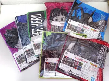 제일복권 드래곤볼 초 슈퍼히어로 타월 7장 세트