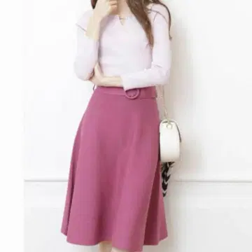 Apuweiser-riche 카라 니트 원피스